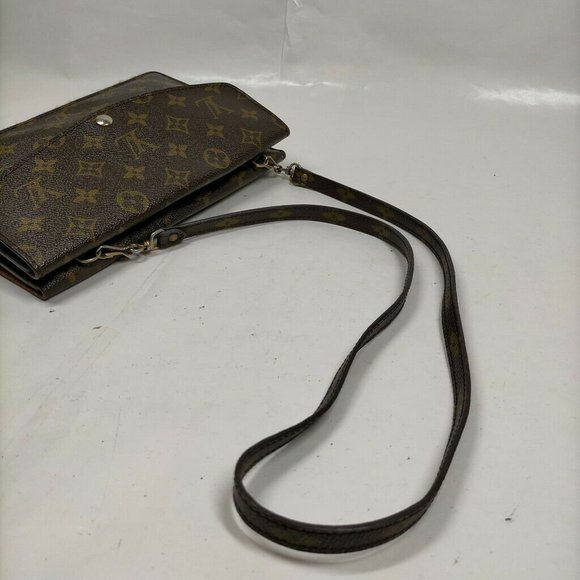 AUTHETIC Louis Vuitton LV Shoulder Bag M51815 Pochette Doulde Rabat Monogram - Picture 4 of 10